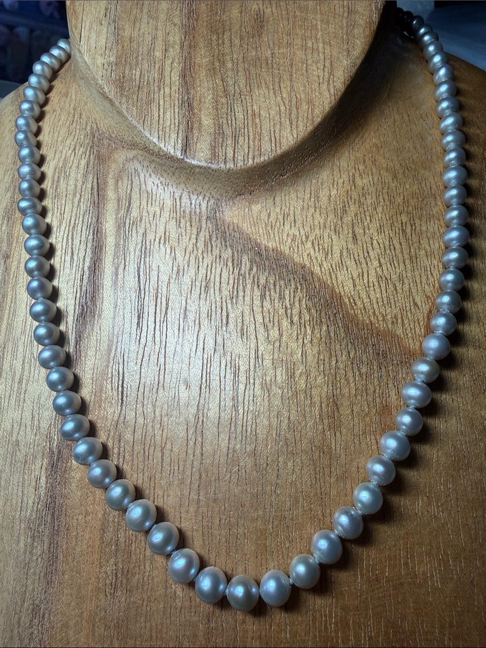 Honora Silver-Grey Pearl Strand Necklace